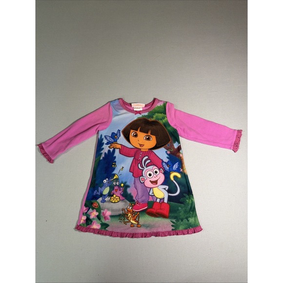 Nickelodeon Other - Nickelodeon Dora The Explorer Flame Resistant Sleepwear Shirt Size 2t (2010)